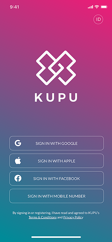 KUPU splash