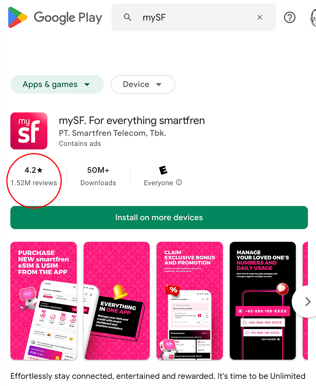 mySF on Google Play